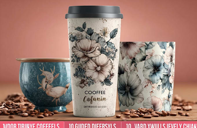 create custom coffee mug or cup designs