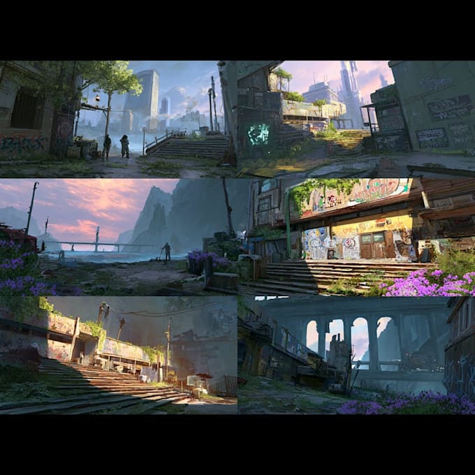 create breathtaking environmental concept art