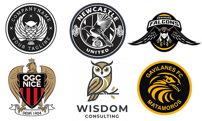 design eagle, falcon, owl or any bird logo or t shirt