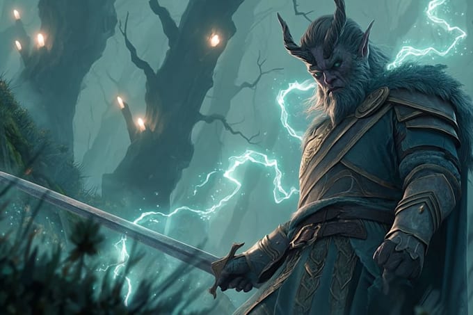 create powerful and enchanting fantasy character designs