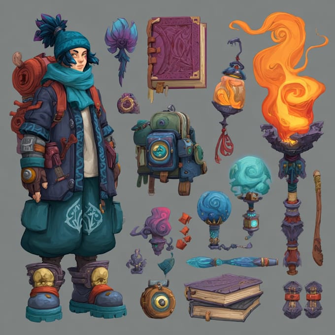 draw your prop or fantasy designs