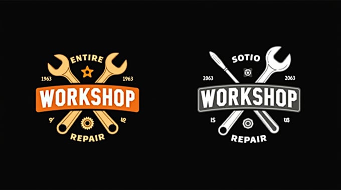 design outstanding workshop logo  in 12 hours