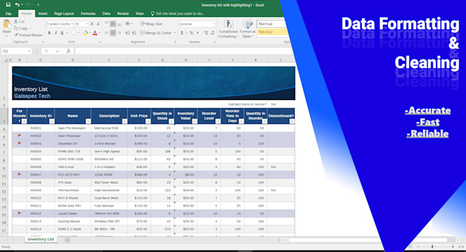do accurate excel data entry, word, and copy paste work