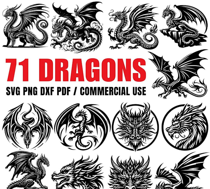 design high quality dragon logo for your