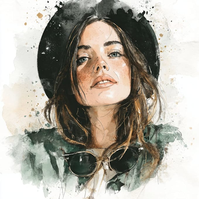 draw a watercolor illustration