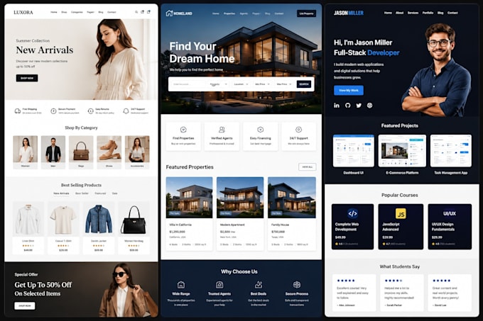 design and develop a fast responsive wordpress website