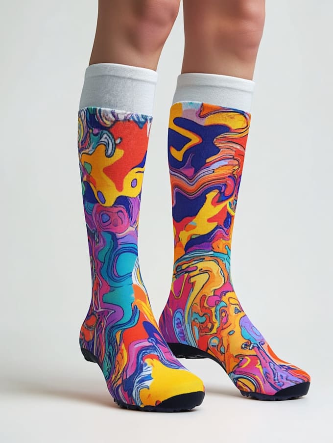 design unique socks design for your brand