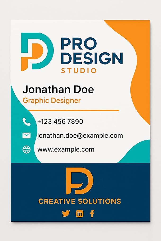 design professional visiting cards for your business