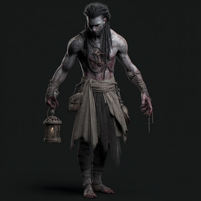 fantasy horror and fantasy horror character