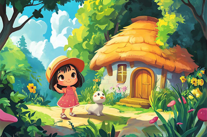 illustrate a childrens book