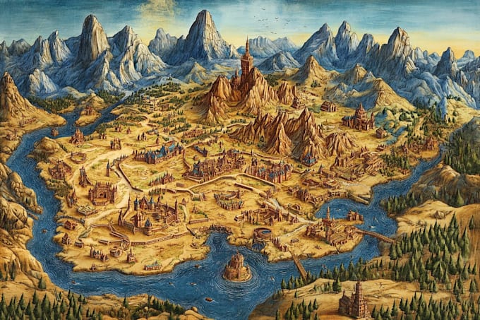 create your fantasy maps