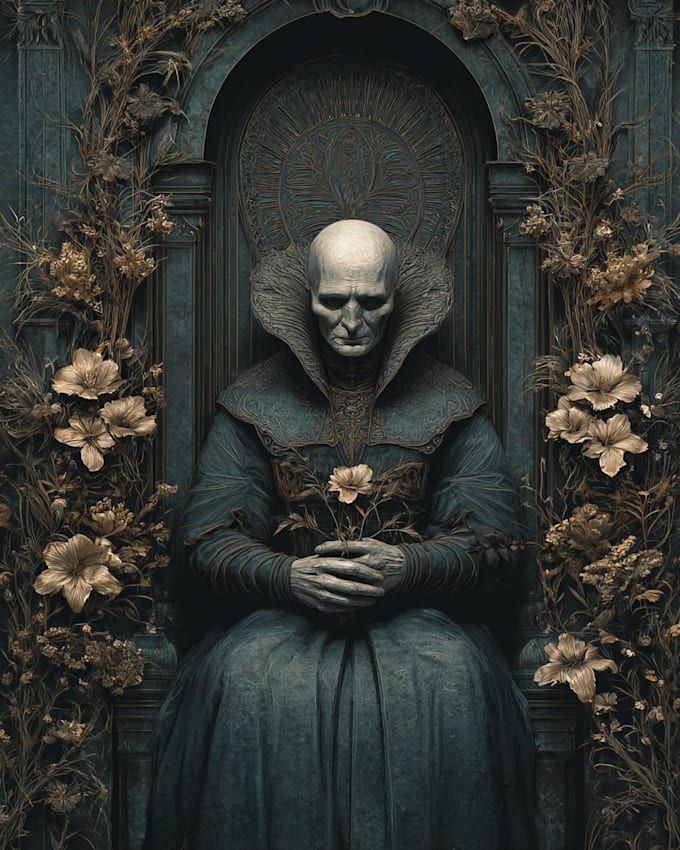 draw unique horror characters with creepy and dark