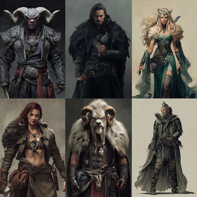 do fantasy characters or fantasy character