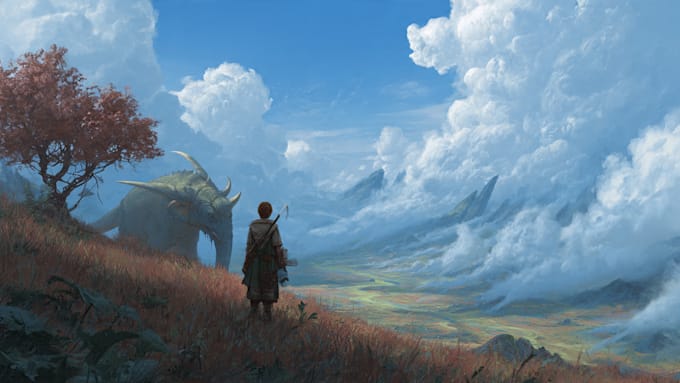 make you fantasy game art