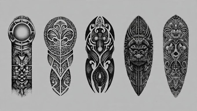 design your polynesian tribal tattoo