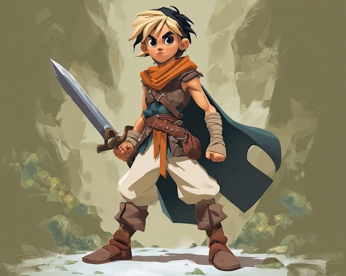 create 2d character art for games and apps
