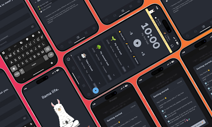 design app screenshots for ios and android using figma