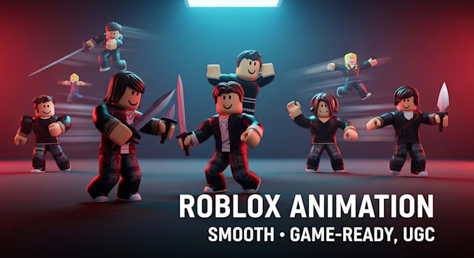 create roblox animations for games, cutscenes and ugc, roblox rig
