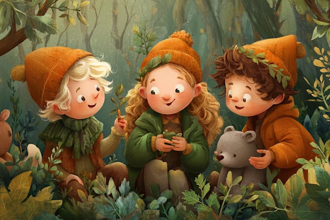 create children book illustration