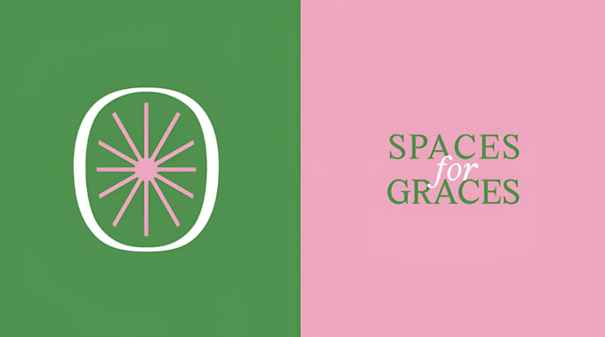 design a minimalist and modern negative space logo