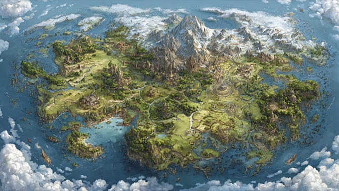 do fantasy maps and city maps
