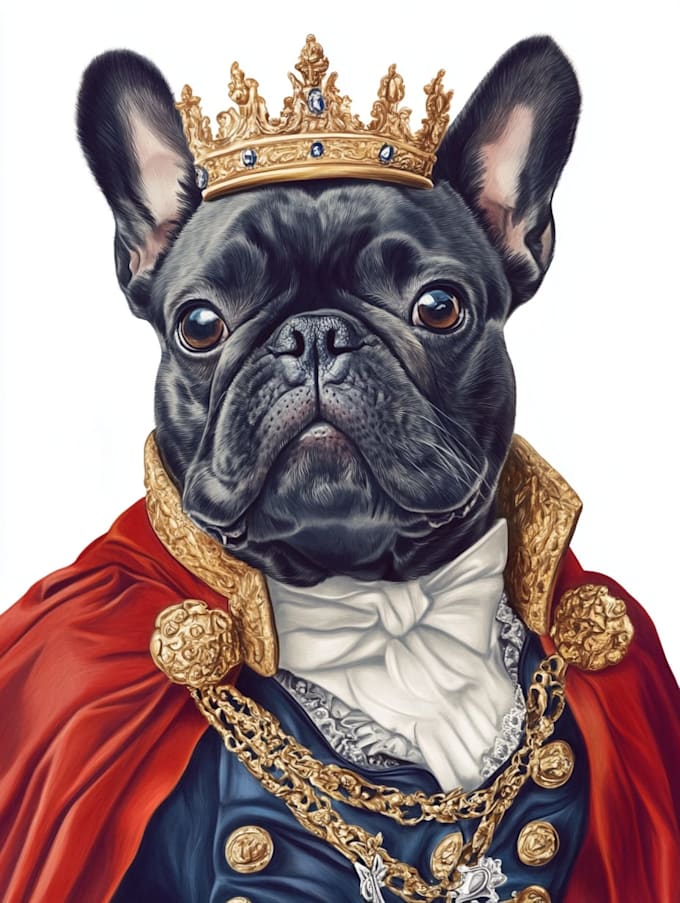 paint a custom pet portrait in watercolour and ink