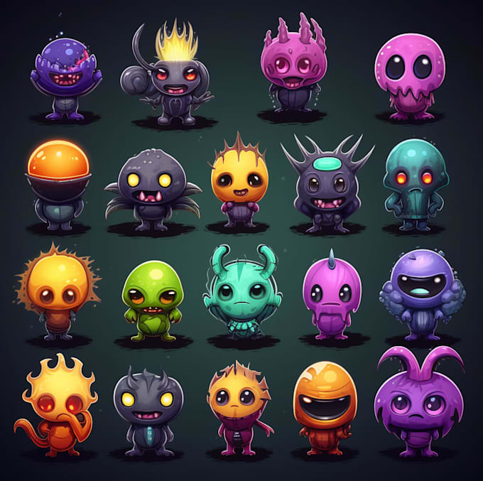 create halloween sticker bundle