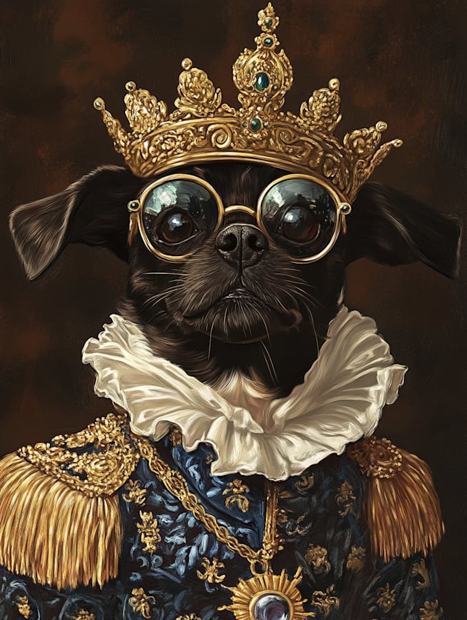 do custom pet portrait