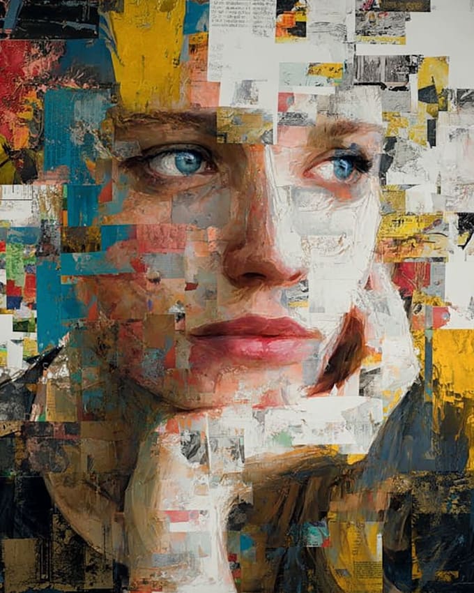 create stunning abstract art illustrations for print