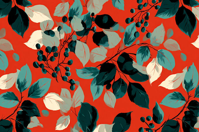 design seamless pattern textile prints pattern design