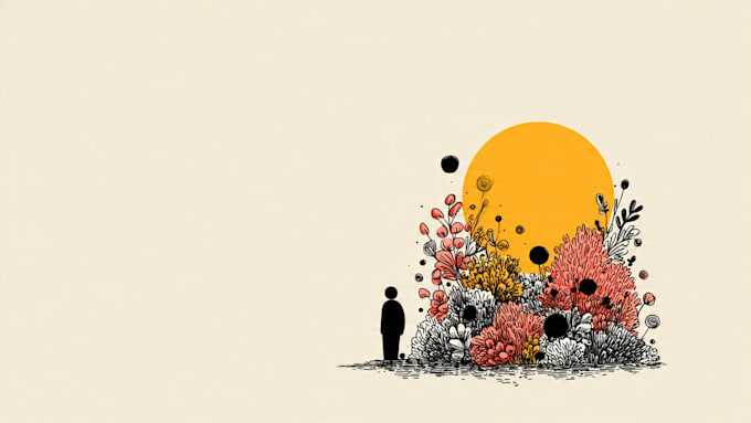 draw anything in minimalist and doodle style