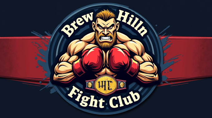 make different boxing fight club logo with express delivery