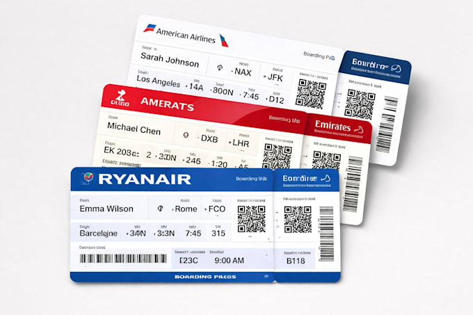 generate online boarding pass