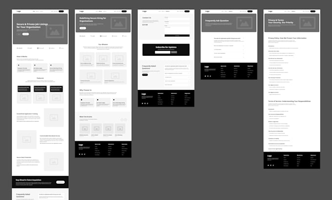 professional design figma ux wireframes for mobile app, website, dashboard