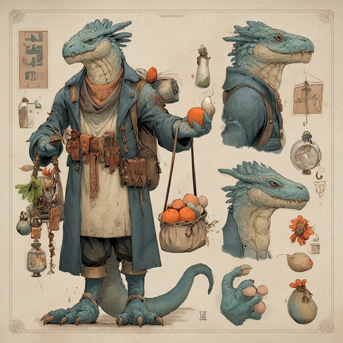 dnd character art and dnd character art