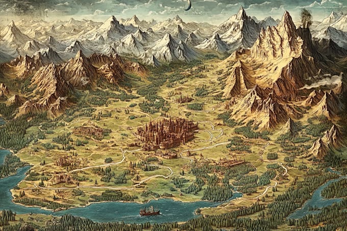 draw a custom map