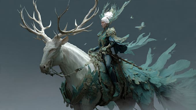 Create a fantasy character or concept art for you, no ai by Elceellare ...