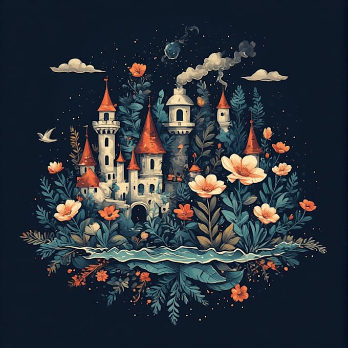 creation of vector graphics and illustrations