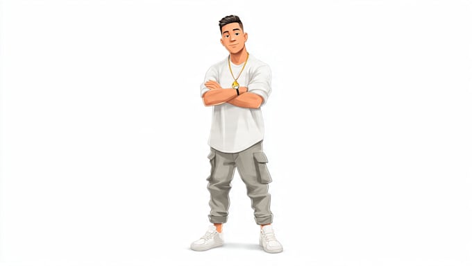 design pngtuber model or customized png tuber