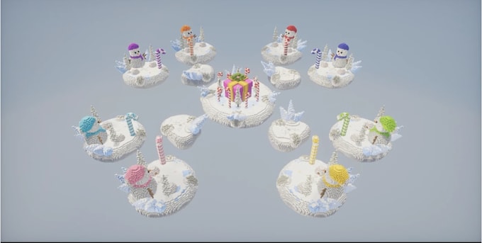 create high quality minecraft builds, spawns and lobbies