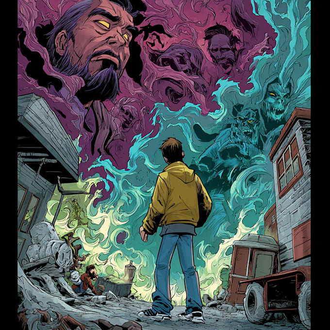 design comic book for you