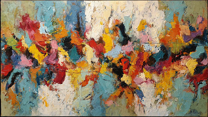 paint professional abstract art