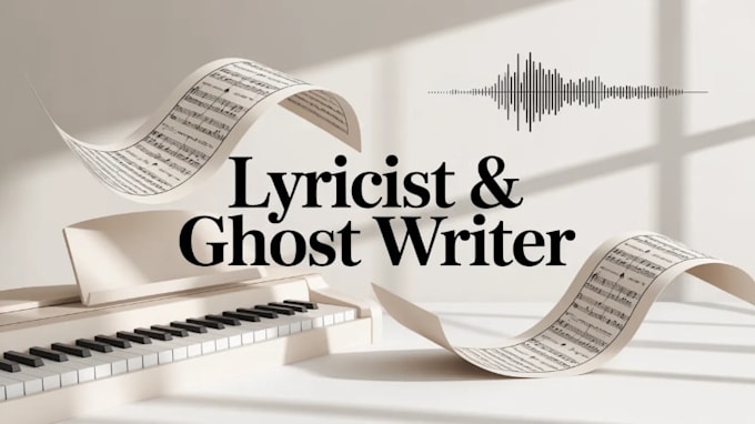 write custom song lyrics and ghostwrite pro songs
