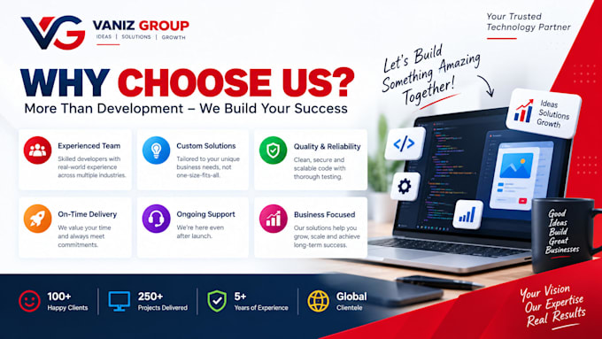 develop a full stack web application for your business