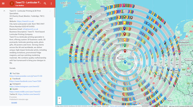 create 350 google maps citations for gmb ranking