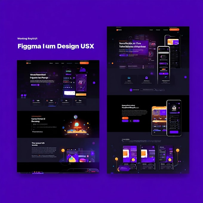 design UI UX, figma and web applications