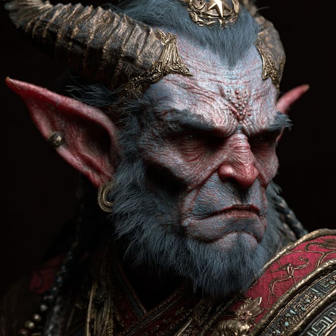 fantasy horror and fantasy horror character