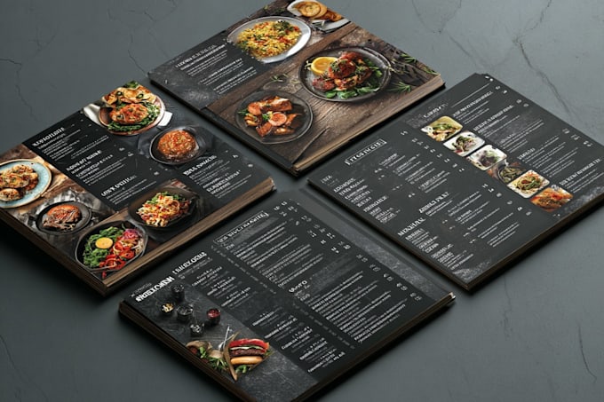 Design custom digital food menu and tv menu for restaurants by Kynledge ...
