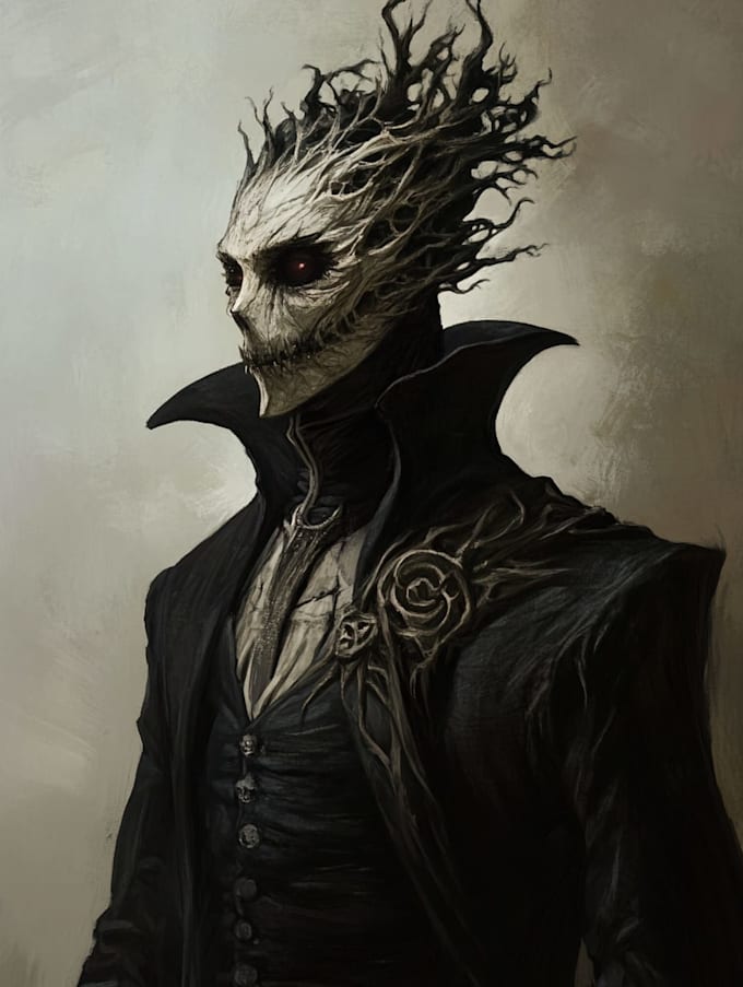 do horror character design