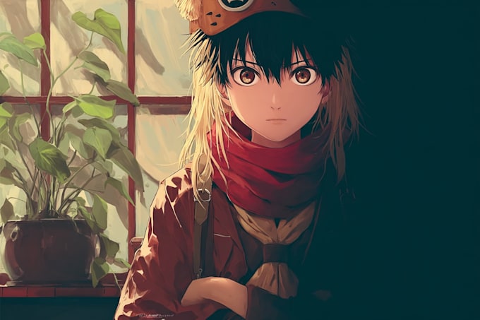 design personalized anime style characters